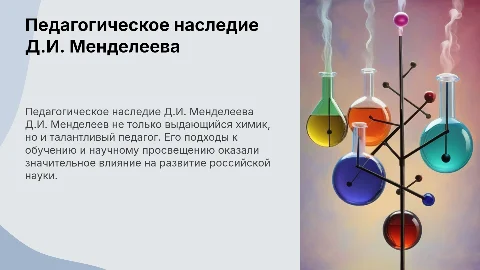Педагоги-ораторы России. Д.И. Менделеев