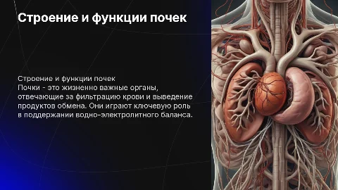 строение почек
