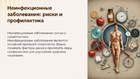 Неинфекционные заболевания: факторы риска и профилактика