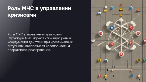 Роль и функции структур МЧС в системе управления
