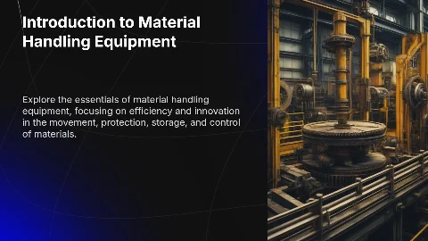 Material Handling Equipment