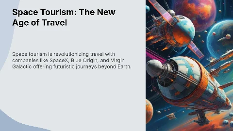 Space Tourism: The Next Frontier in Transportation