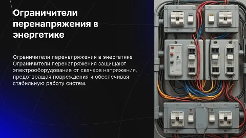ограничители перенапряжения