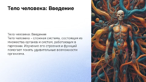 Тело человека