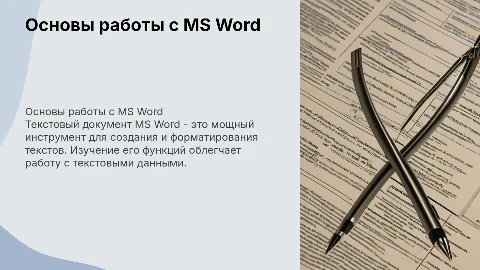 Текстовый документ MS Word