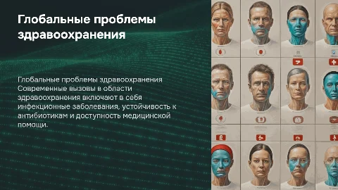 Глобальные проблемы человечества в здравоохранении