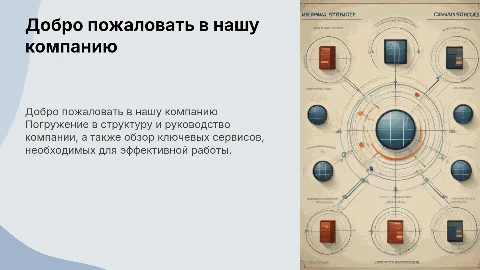 Добро пожаловать в компанию: структура и руководители