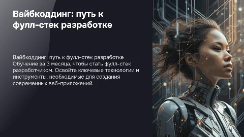 LLM Вайбкоддинг: обучение фулл-стек разработке за 3 месяца