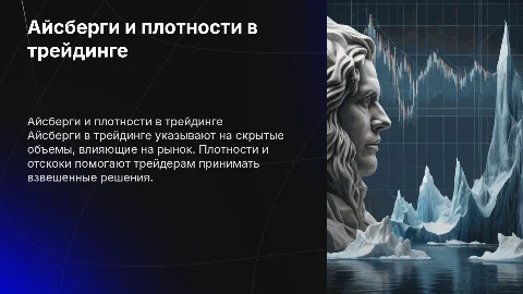 Айсберги, плотности и отскоки трейдинг