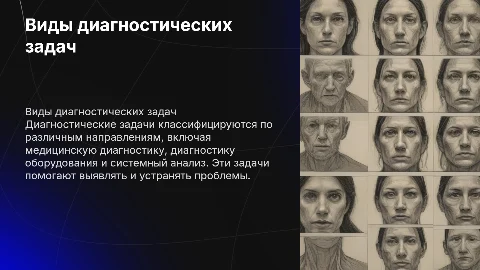 виды диагностических задач