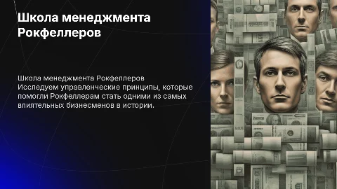 Школа менеджмента: Рокфеллеры