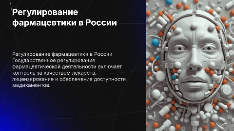 Государственное регулирование фармацевтической деятельности
