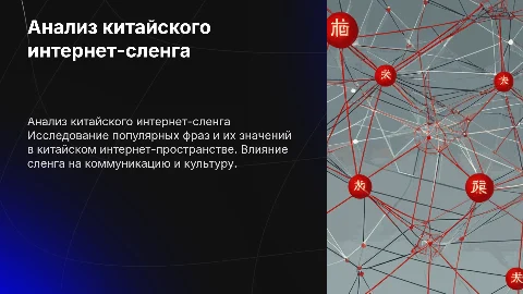учетный проект китайский интернет-сленг