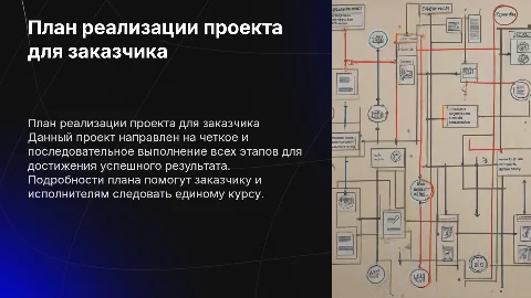 план реализации проекта для заказчика подробный