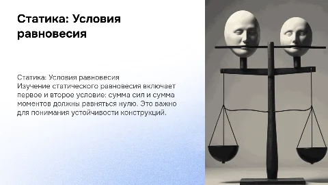 статика(1 и 2 условие равновесия)физика 10 класс