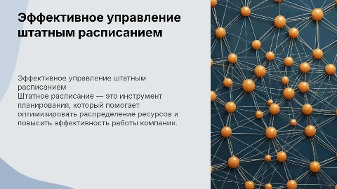 Штатное расписание