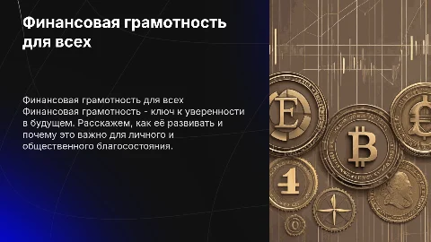 ФИНАНСОВАЯ ГРАМОТНОСТЬ: ЗАЧЕМ И КАК ЕЕ РАЗВИВАТЬ