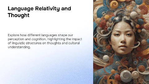 Презентация: Language Relativity: Insights from Lera Boroditsky's