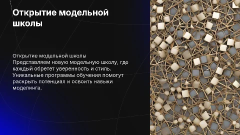 открытие модельной школы