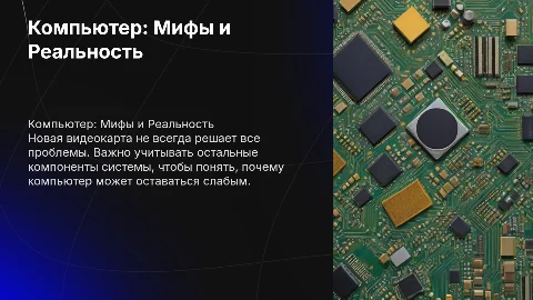 Почему видеокарта не решает проблемы слабого компьютера