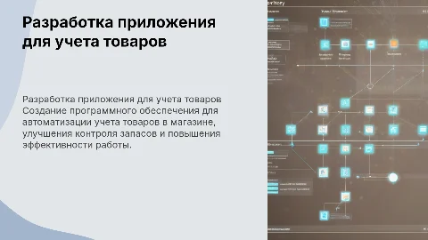 Разработка приложения для учета товаров в магазине