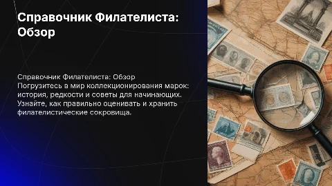 Справочник Филателиста