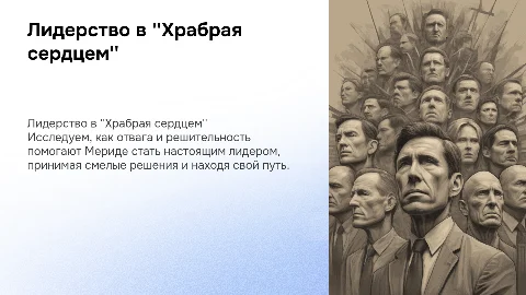 Презентация для детей 10 лет на тему "Лидерство"