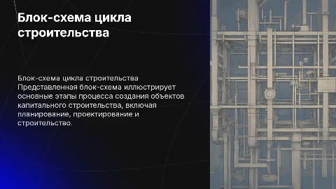 УКРУПНЕННАЯ БЛОК-СХЕМА ЦИКЛА СОЗДАНИЯ ОБЪЕКТОВ КАПИТАЛЬНОГО СТРОИТЕЛЬСТВА