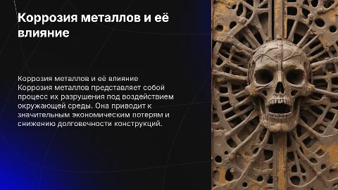 коррозия металлов