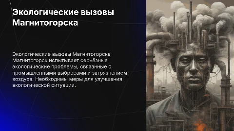 Экологическая проблема Магнитогорска