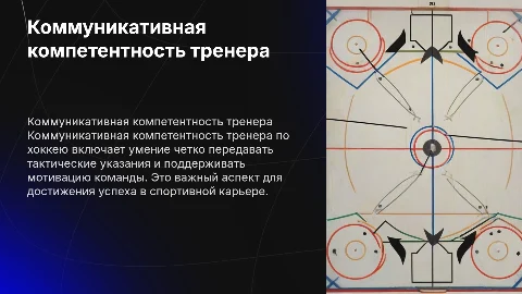 Коммуникативная компетентность тренера по хоккею