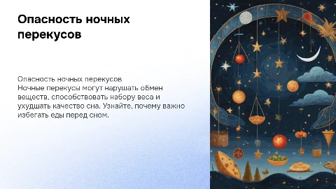 Когда ужин становится угрозой: ночные перекусы и здоровье