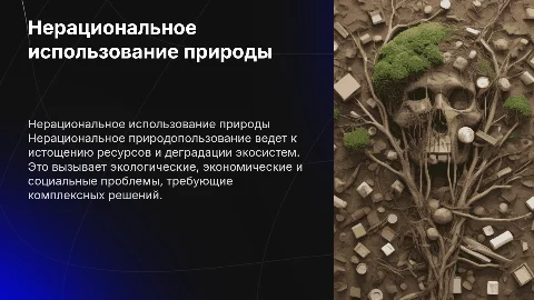 Нерациональное природопользование