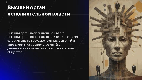 Высший орган исполнительной власти