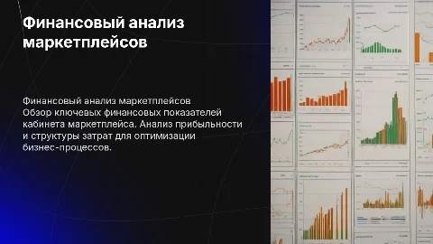 Финансовый анализ кабинета маркетплейса