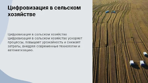 цифровизация в сх презентация
