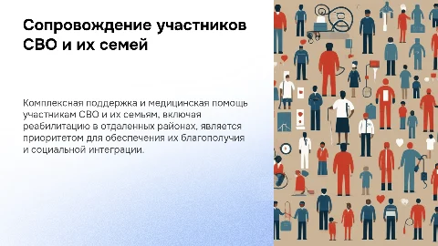 Презентация: Комплексное сопровождение участников СВО и их семей