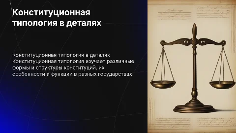 Подробно и интересно про конституционную типологию