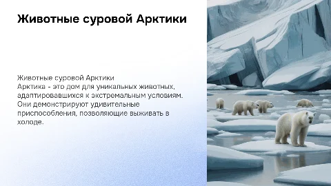 Животны Арктики