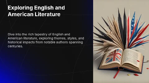 English and American Literature