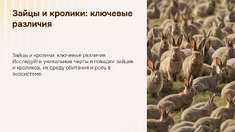 rabbits ans hares