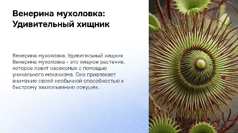 венерина мухоловка