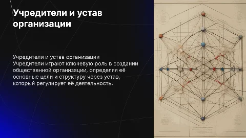 Учредители и устав общественной организации