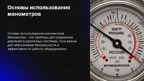манометры