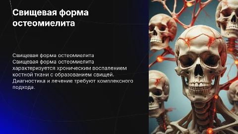 Свищевая форма остеомиелита