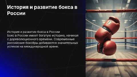 бокс в россии