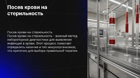 посев крови на стерильность