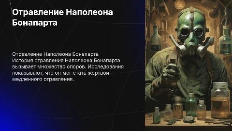 отравление наполеона бжд