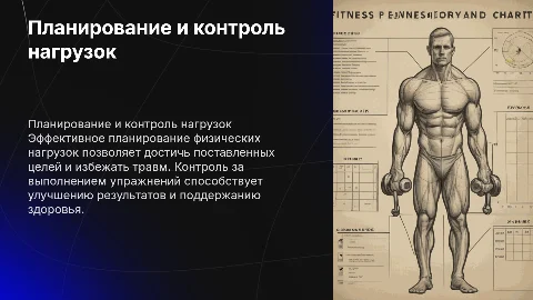 Планирование и контроль индивидуальных физических нагрузок