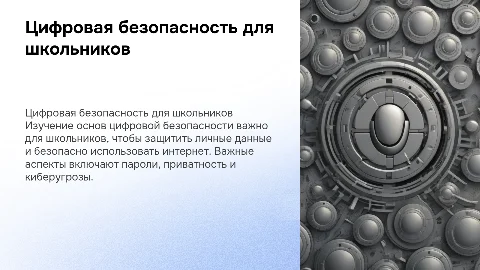 Цифровая безопасность для школьников в Российской Федерации